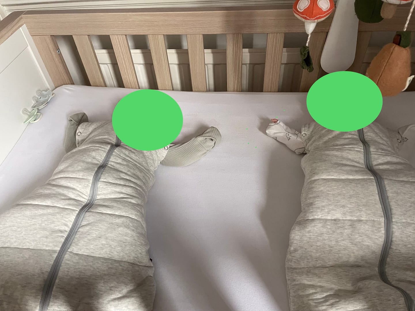 Customer photo review of sleep swaddle bag | Newborn | 2.5 Tog