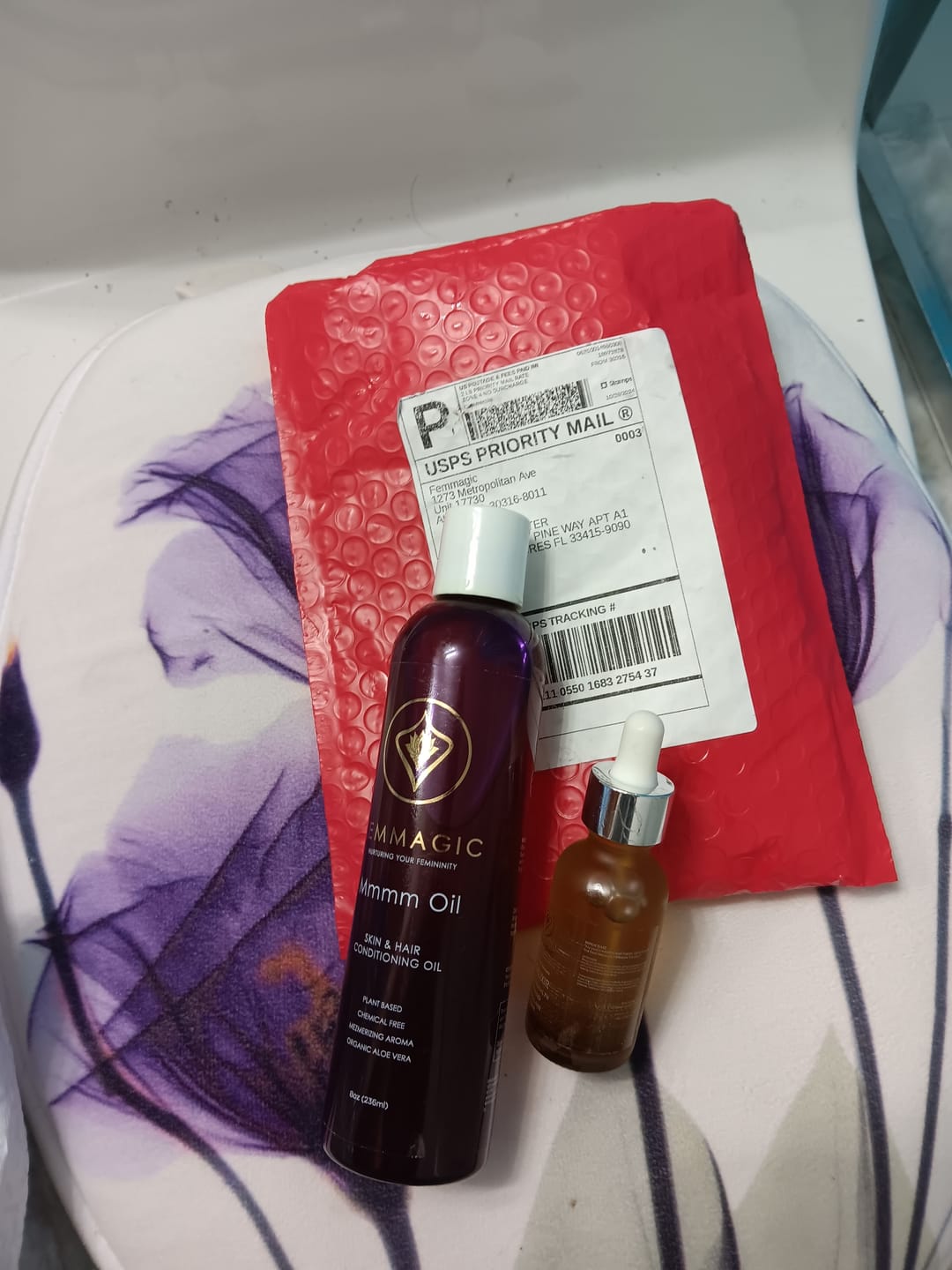 Customer photo review of Mmmm Oil