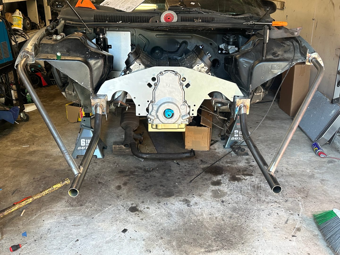 Customer photo review of Motion Raceworks LS Motor Plate w/ Header Cutouts LS1 LS2 LS3 LS6 LS7 LS9 LSX