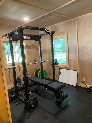 Customer photo review of Major Fitness PLM03 All-In-One Home Gym Power Rack