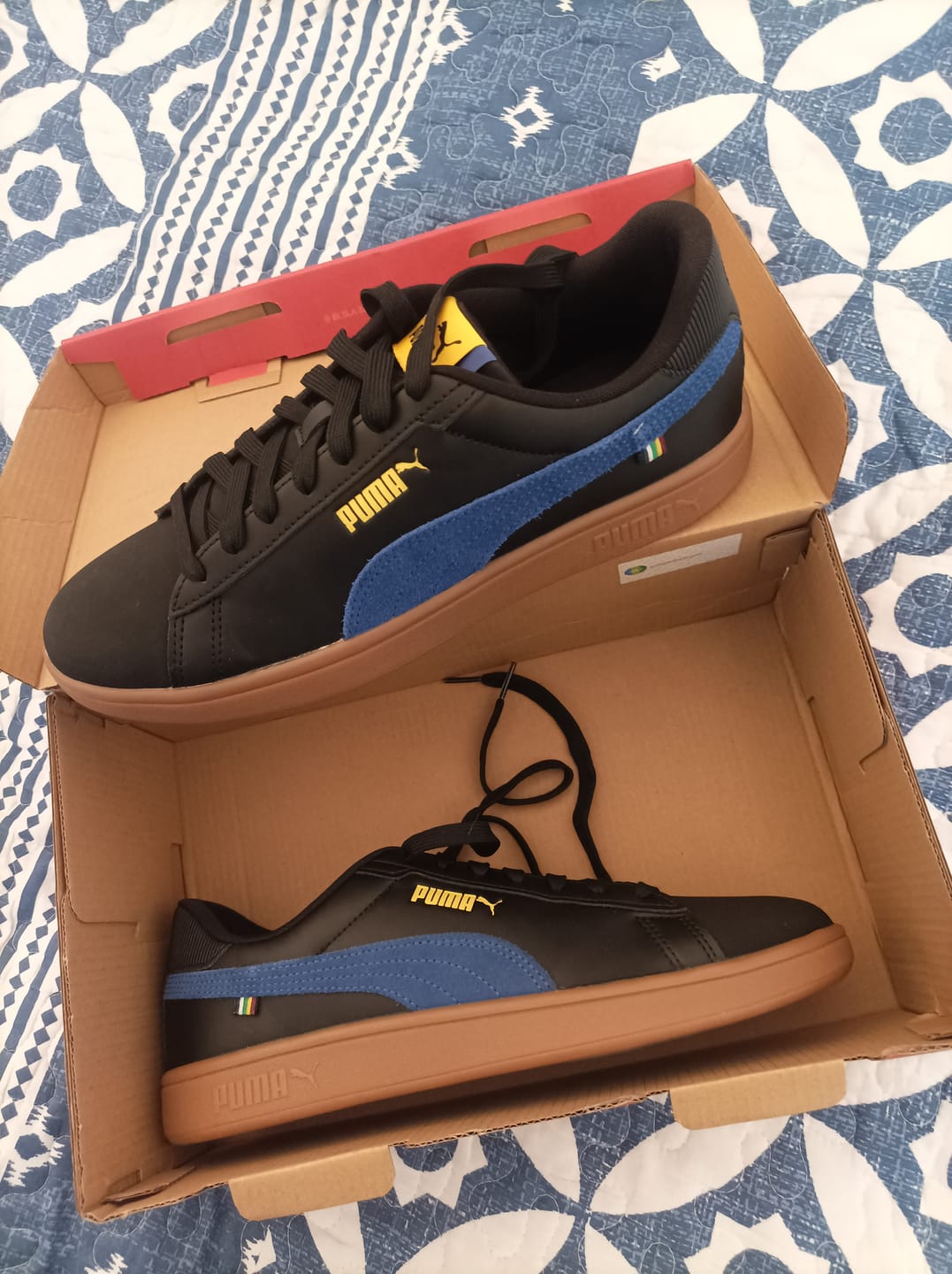 Customer photo review of Zapatillas Puma Smash 3.0 Football Hombre Negro