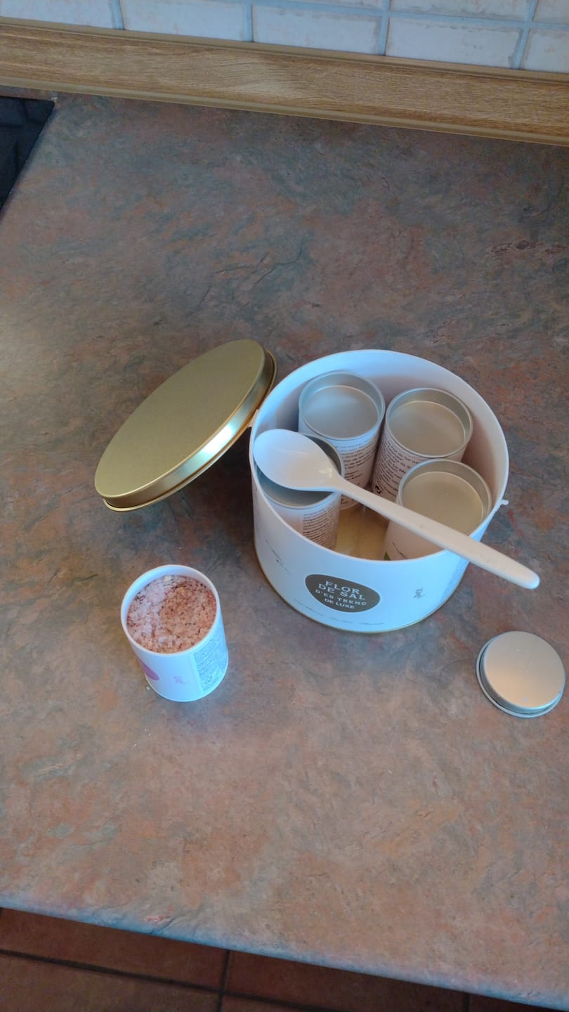 Customer photo review of Flor de Sal De Luxe Set, Bio