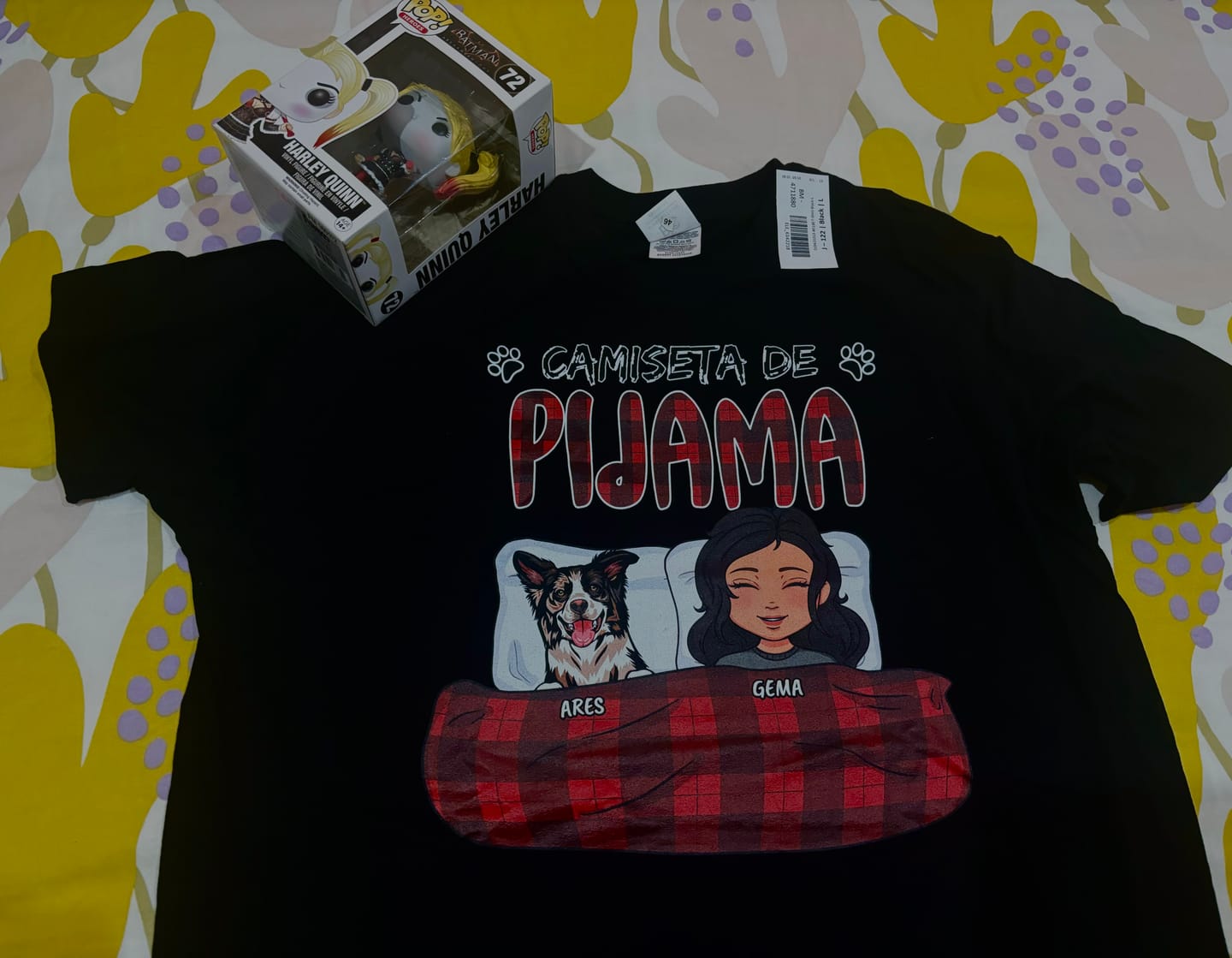 Customer photo review of Mi camiseta de pijama - Camiseta personalizada
