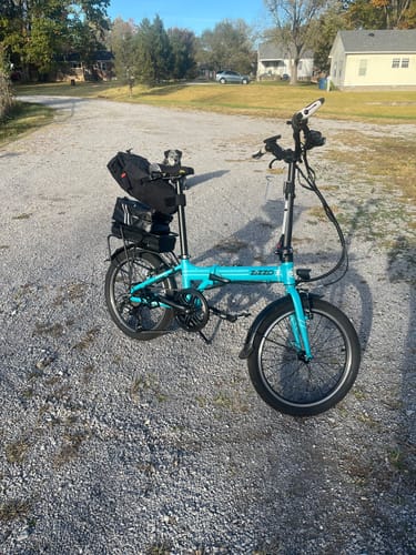 Customer photo review of ZiZZO Convertible e-bike; e-Forte