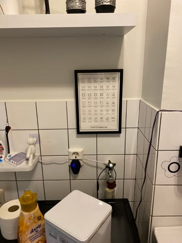 Customer photo review of Svart träram