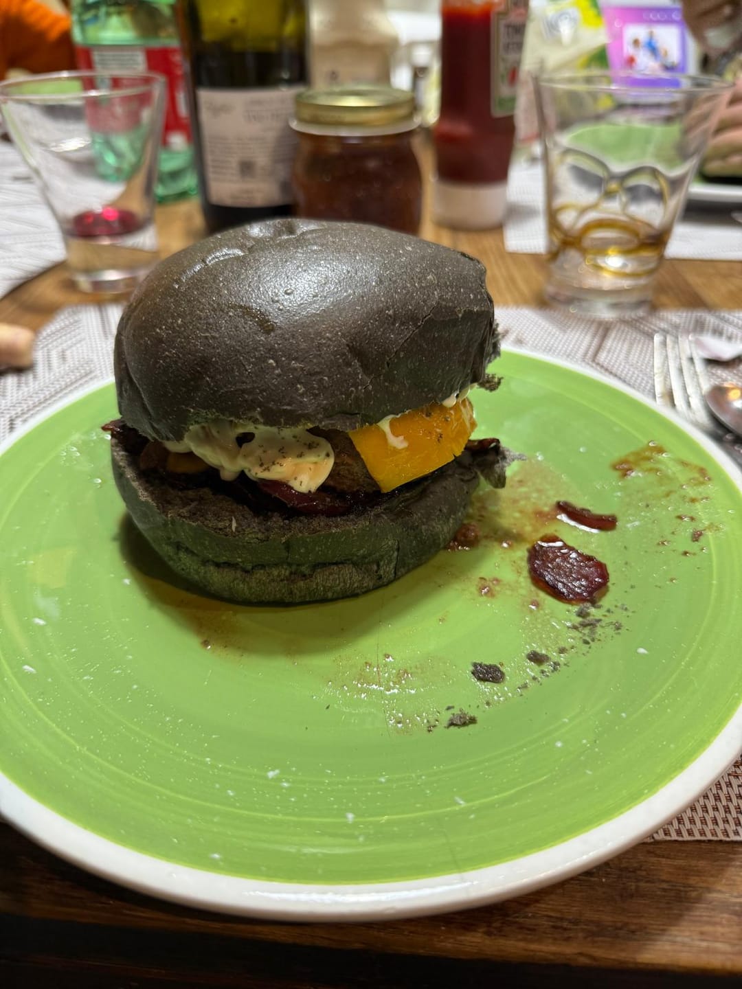 Customer photo review of Buns "Carbone vegetale"