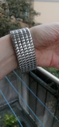 Customer photo review of Wide Stretchable Bracelets