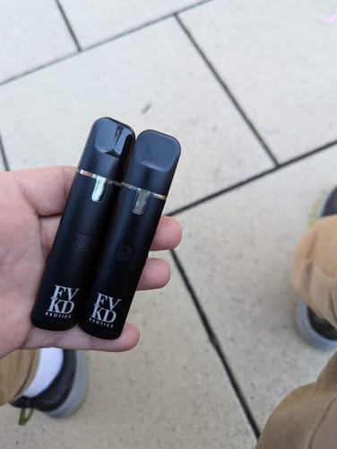 Customer photo review of FVKD THCA SUGAR DISPOSABLE | 3.5g.*