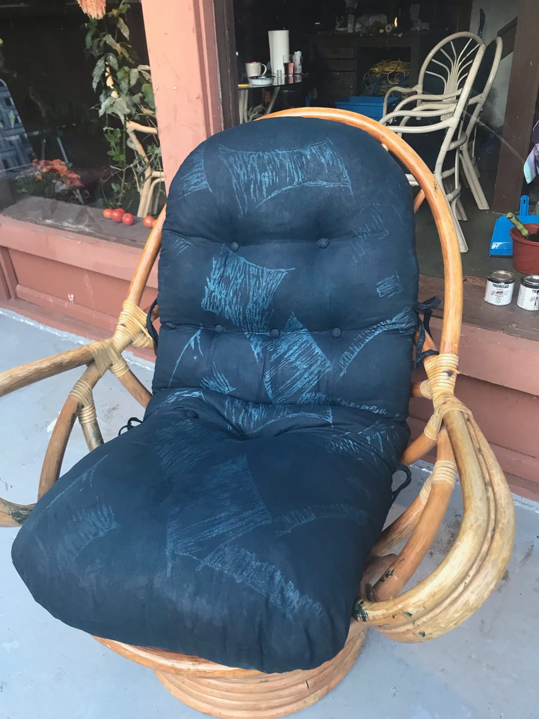 Customer photo review of Fabric Paint -- Dark Blue
