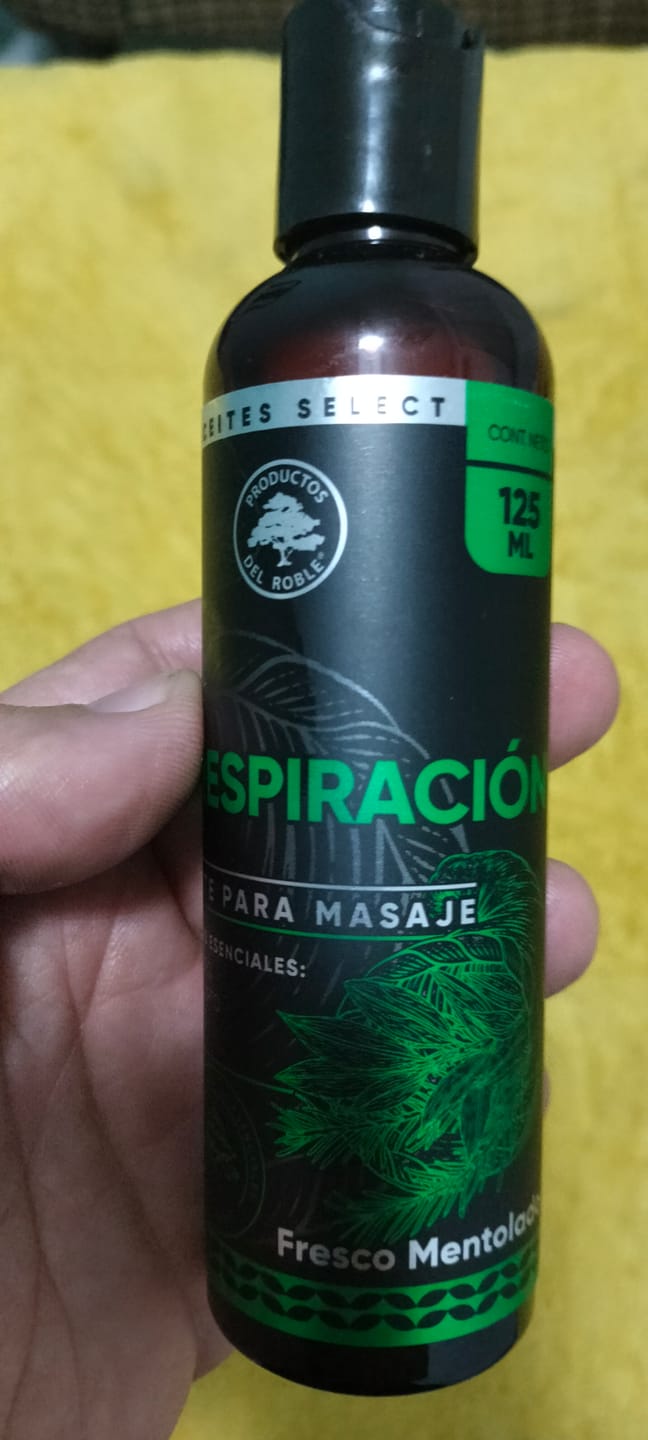 Customer photo review of Aceite Respiración