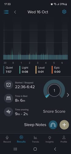 Customer photo review of SleepPro Custom AM