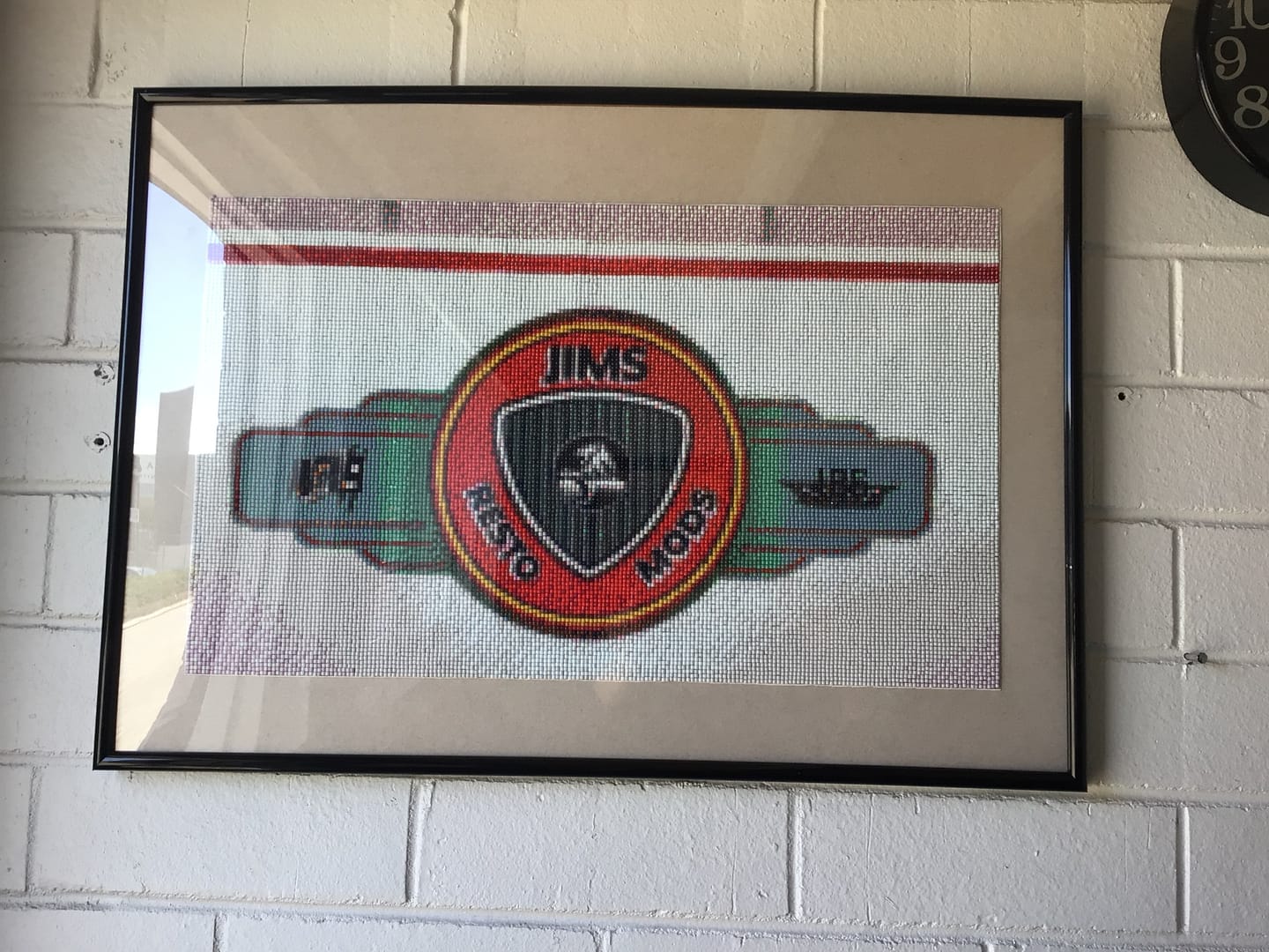 Customer photo review of Custom Diamond Painting