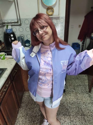 Customer photo review of Genshin Racing Jacket Preorder