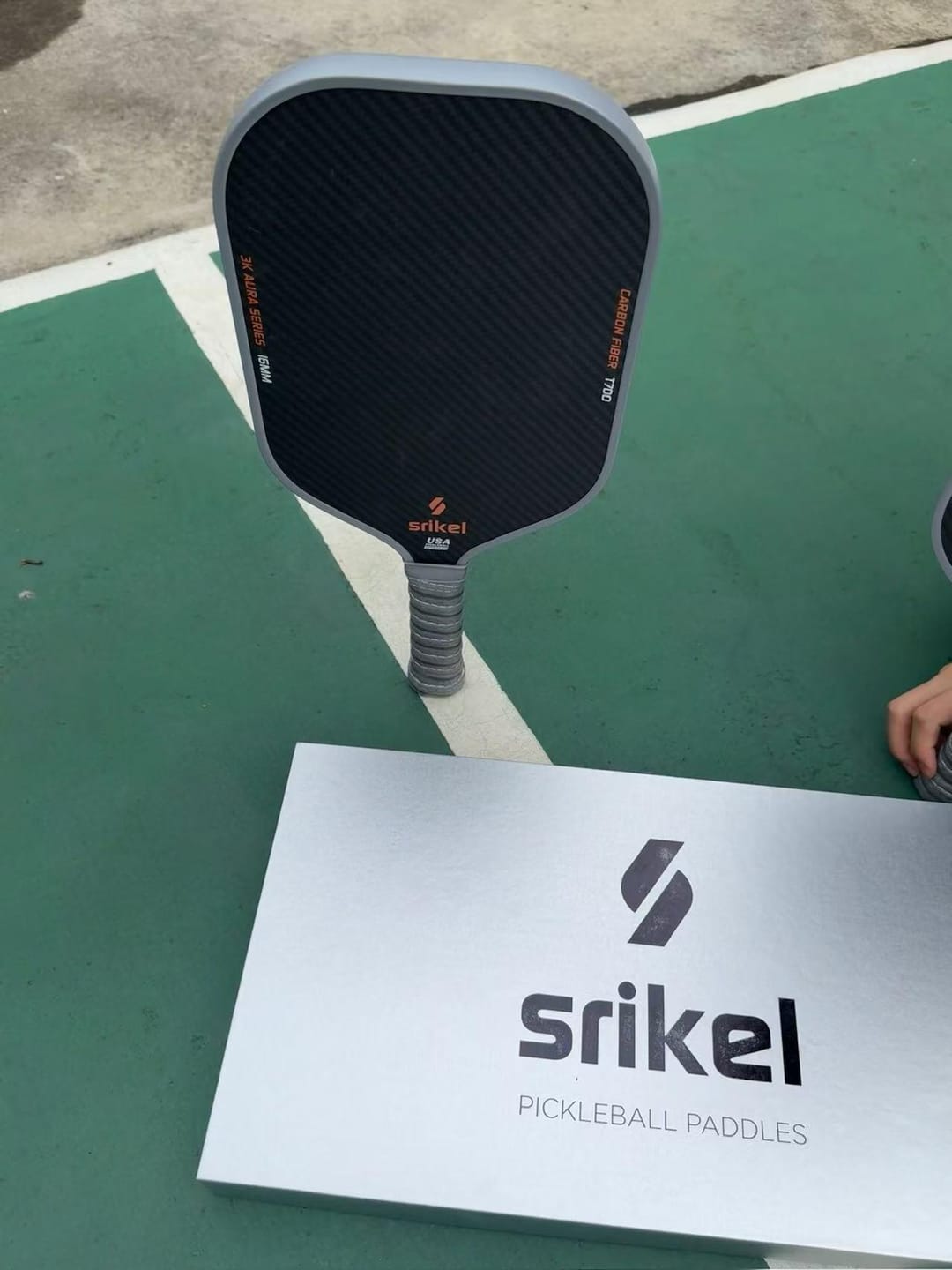 Customer photo review of Srikel Aura™ Series Pickleball Paddle