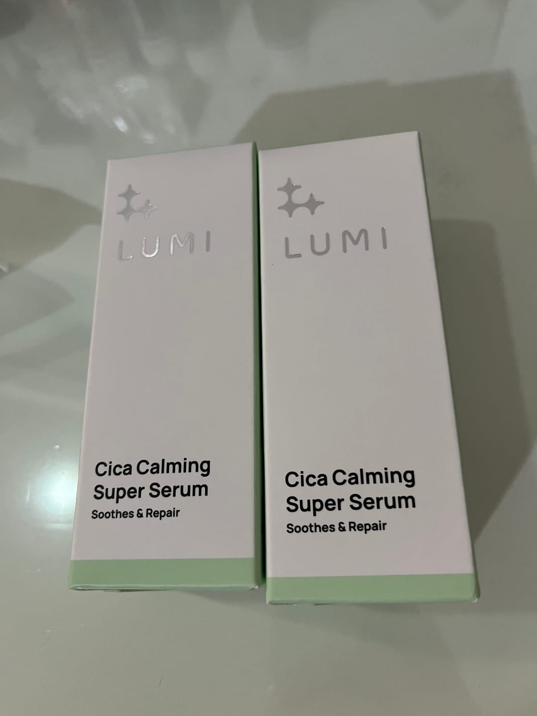 Customer photo review of Cica Calming Super Serum