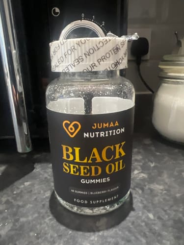 Customer photo review of Black Seed Oil Gummies