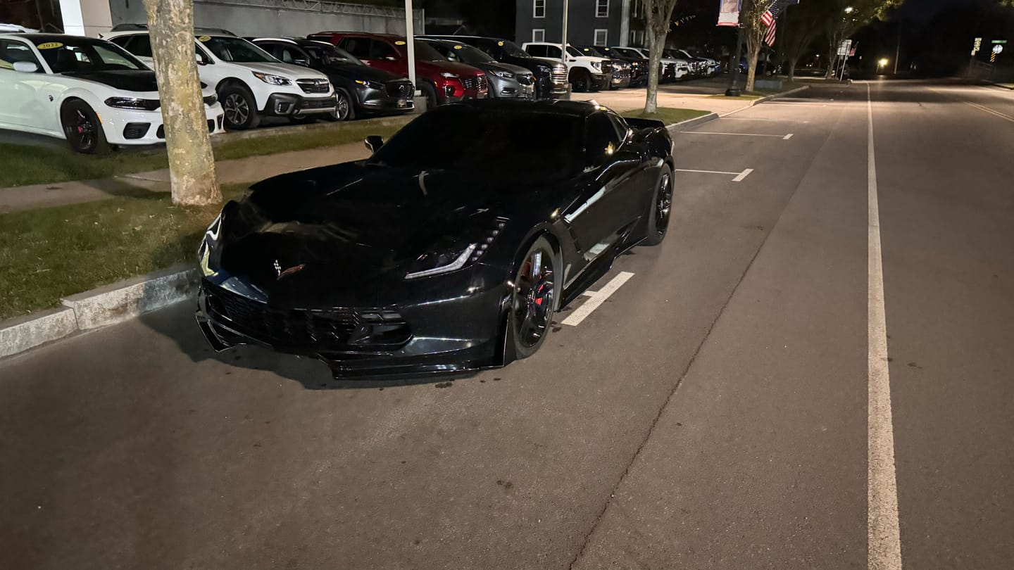 Customer photo review of Corvette C7 Stage 2.5 ZR1 Conversion Extended Front Splitter