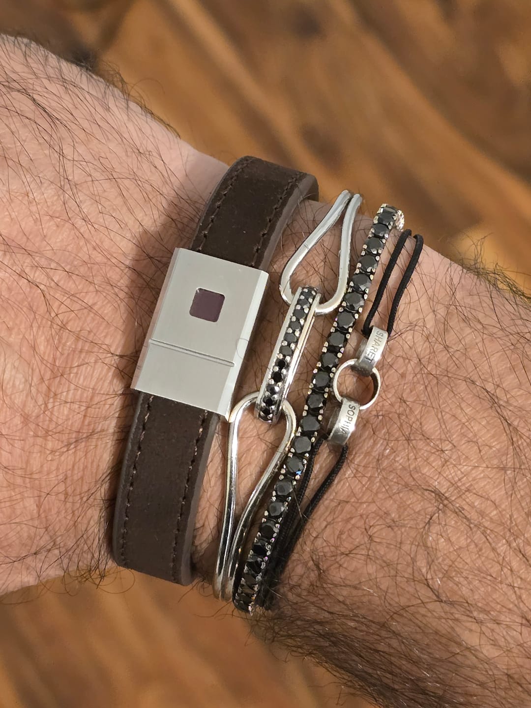 Customer photo review of Boss bracelet for men