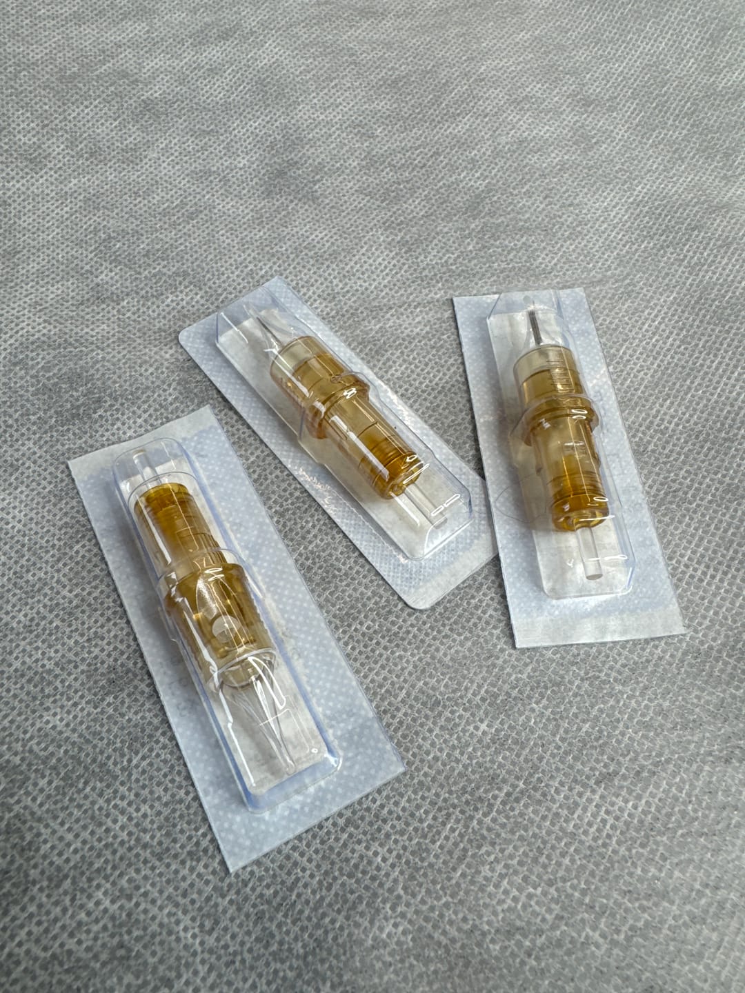Customer photo review of PEPAX LANCE Tattoo Cartridge Needles Round Shader (20pcs per box)