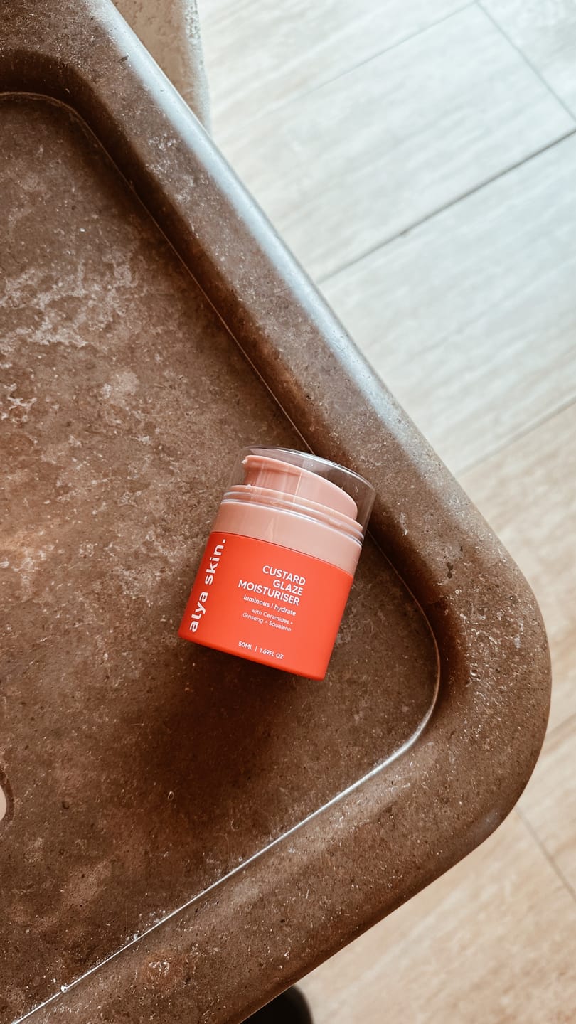 Customer photo review of Custard Glaze Moisturiser