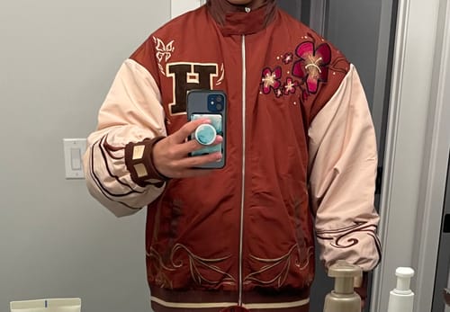 Customer photo review of Genshin Racing Jacket Preorder