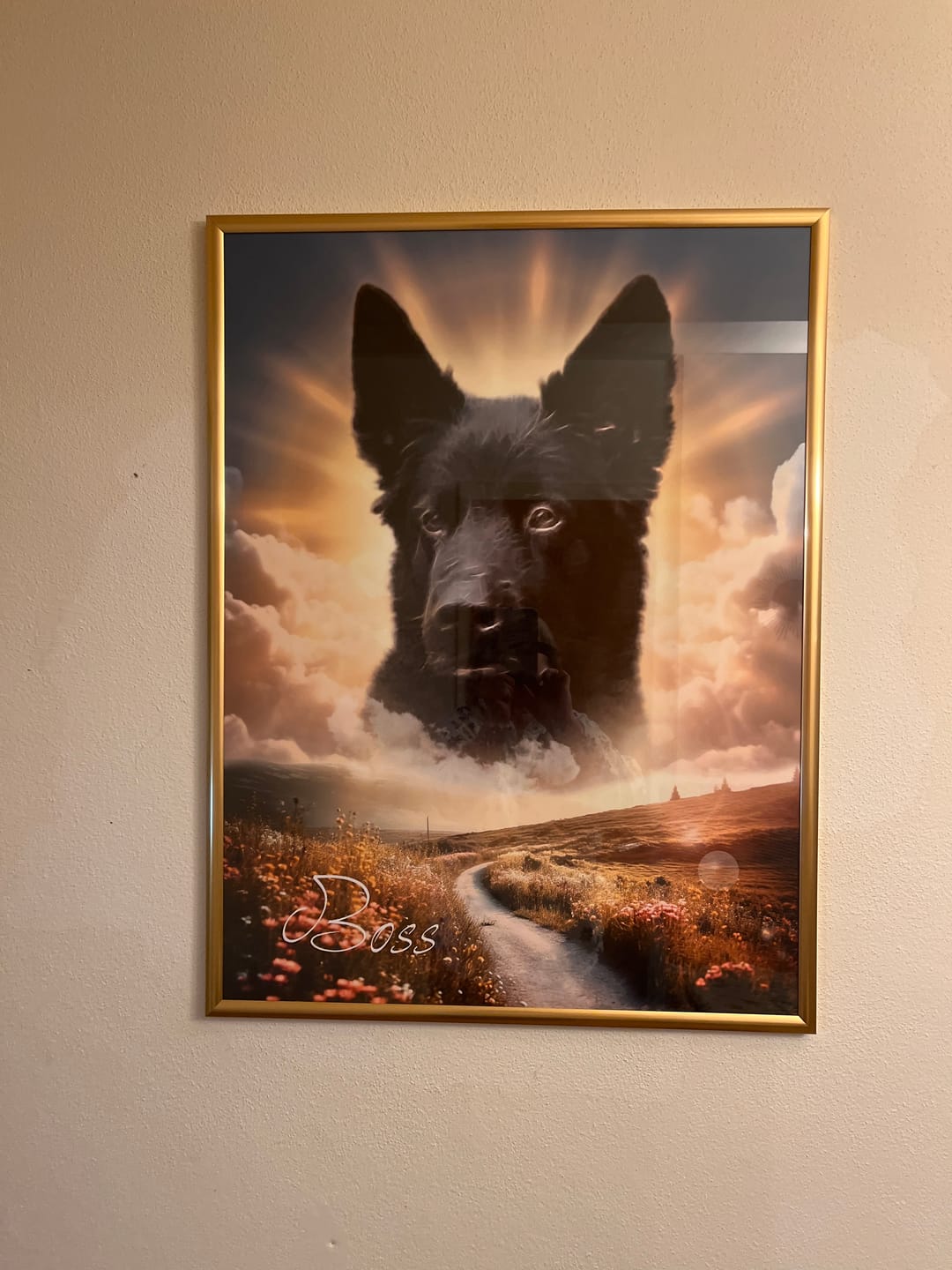 Customer photo review of Personalisiertes Portrait - Sonnen Stil