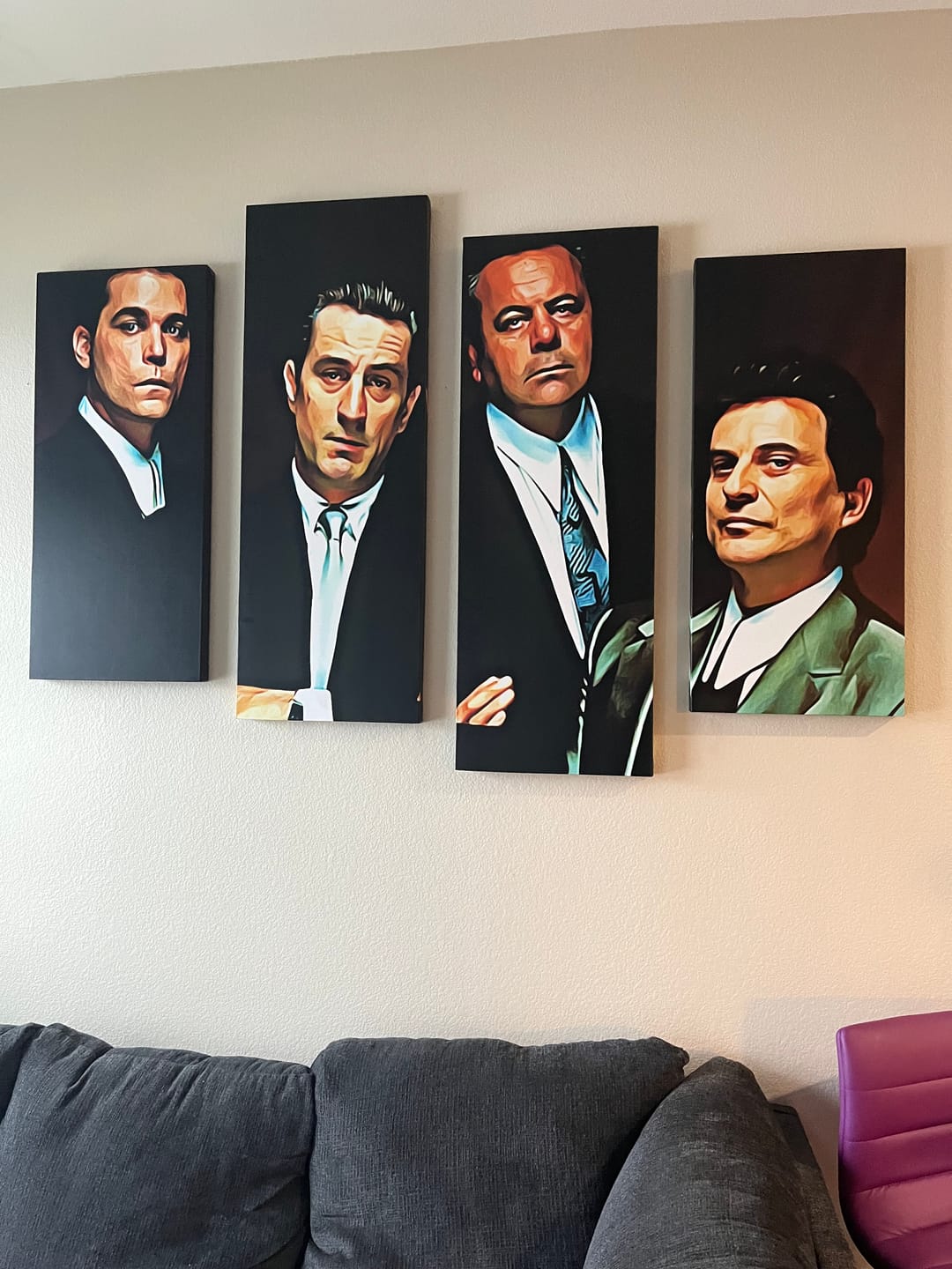 Customer photo review of Goodfellas Wall Art