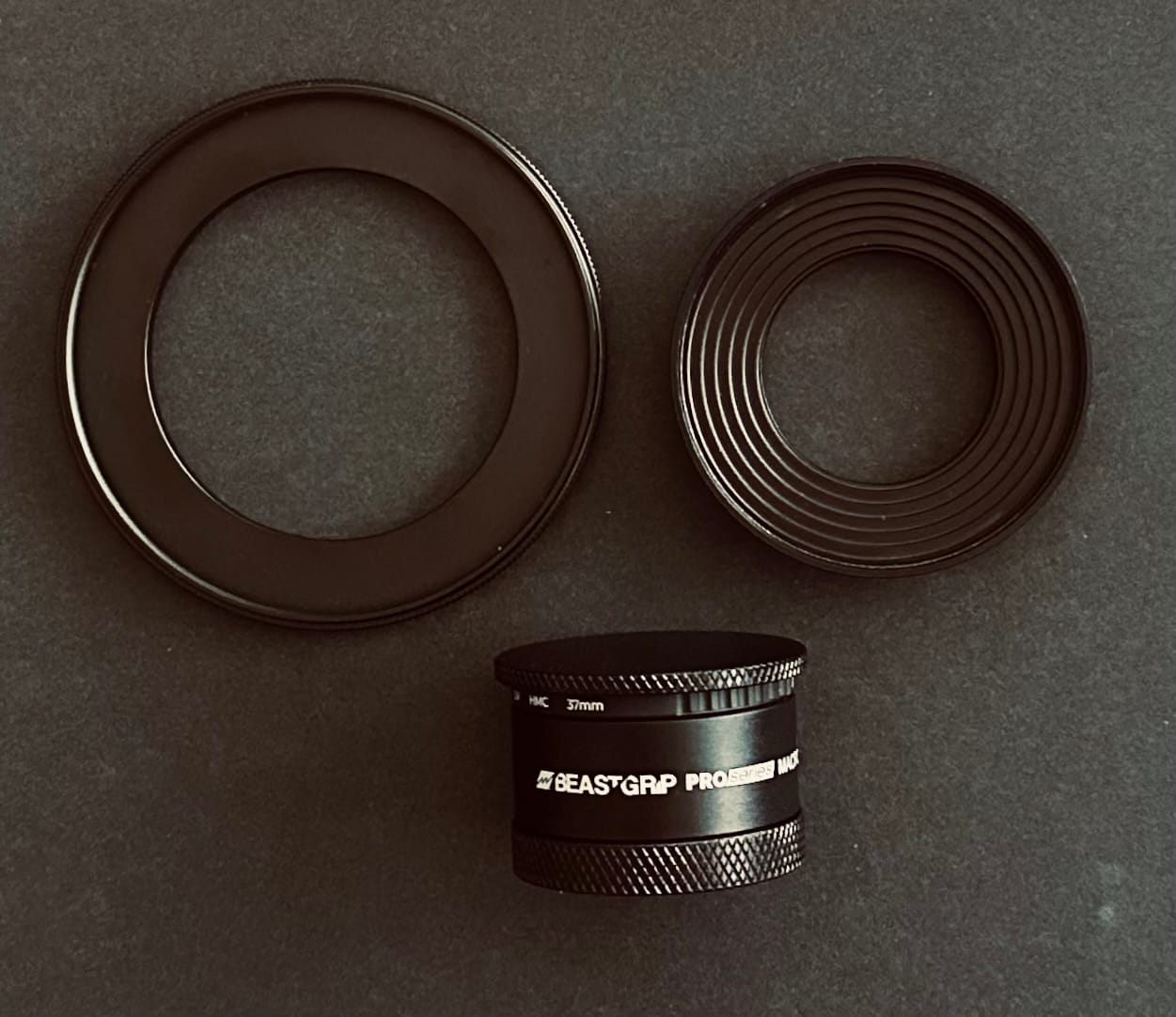 Customer photo review of 58mm Filter Adapter for 37mm Mount