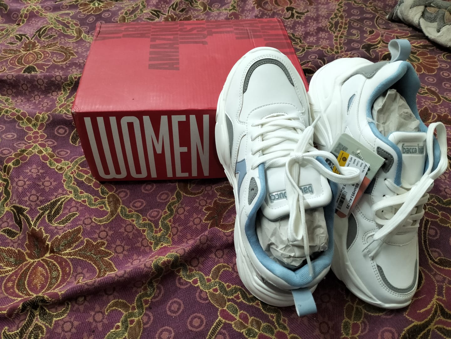 Customer photo review of Bacca Bucci HARPER Low-top Platform Chunky Fashion Sneakers For Women
