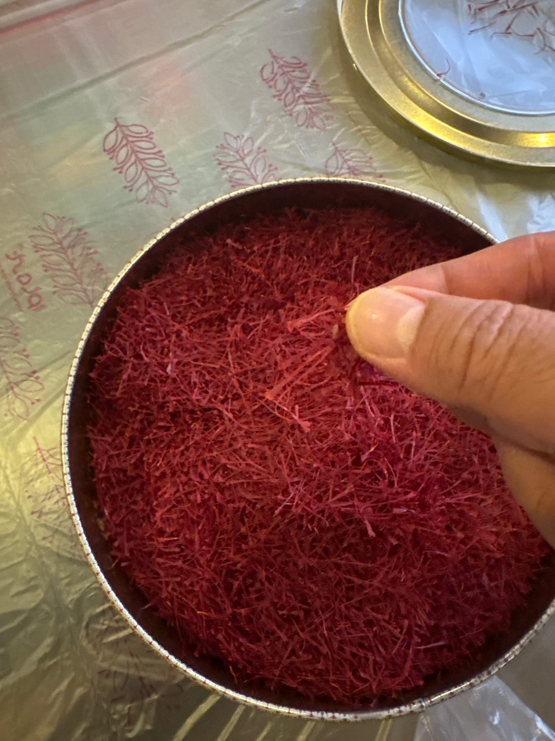 Customer photo review of Saffron Super Negin (100g)