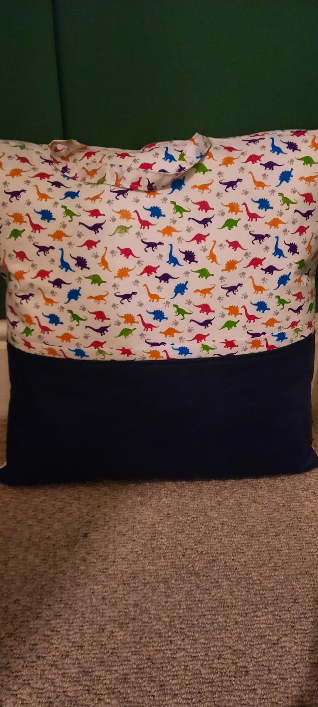 Customer photo review of Mini Dinosaurs Polycotton Fabric