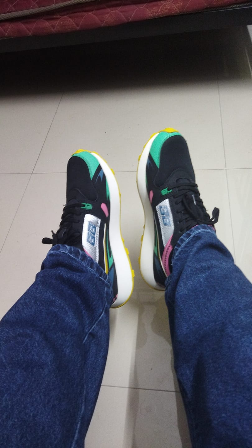 Customer photo review of Bacca Bucci TORQUE Rugged Edge Activewear Sneakers