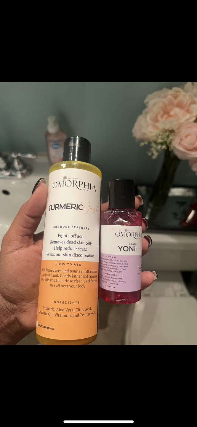 Customer photo review of Mini Gentle Yoni Wash