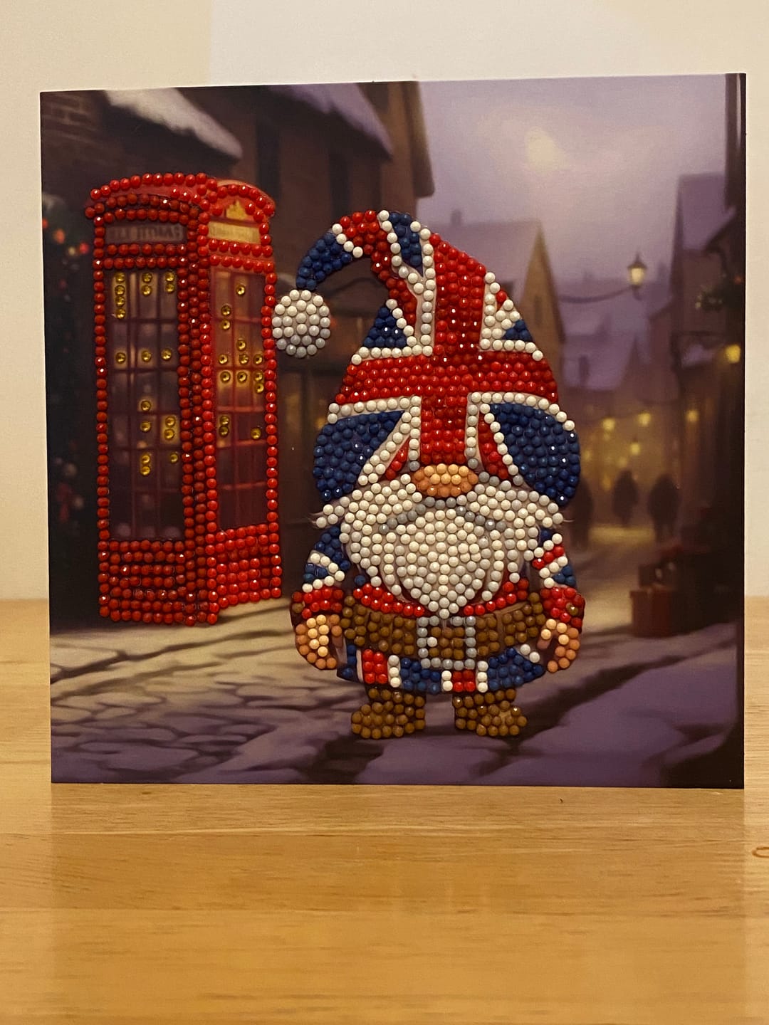 Customer photo review of 2024 Limited Edition "Festive Best of British" Set of 8 Cards