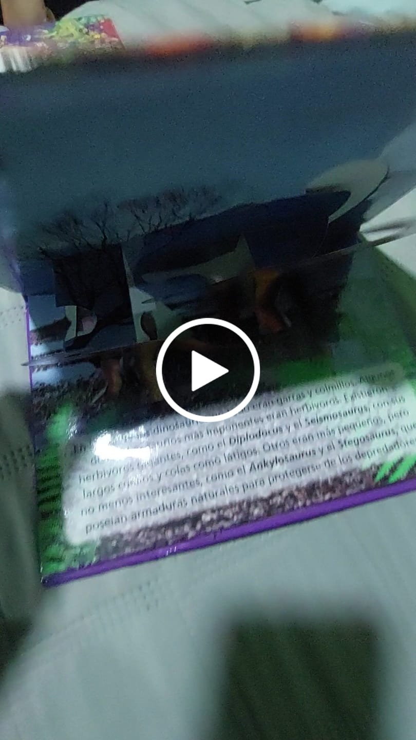 Customer video review of Dinosaurios Pop up - Los más feroces