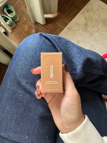 Customer photo review of pocket blush - sleepy girl -  soft mauve