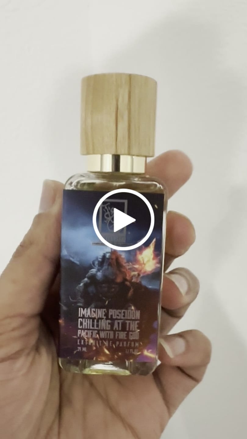 Customer video review of Imagine Poseidon Chilling At The Pacific With Fire God