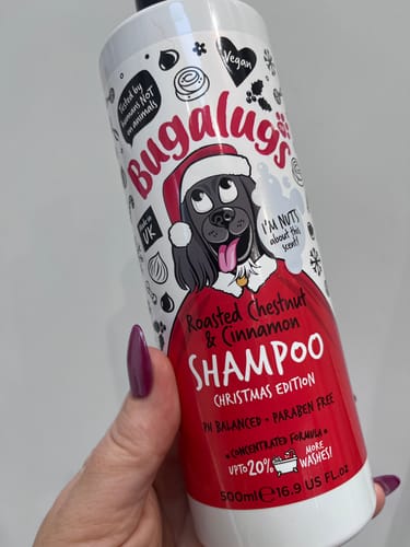 Customer photo review of Christmas Edition: Roasted Chestnut & Cinnamon Shampoo