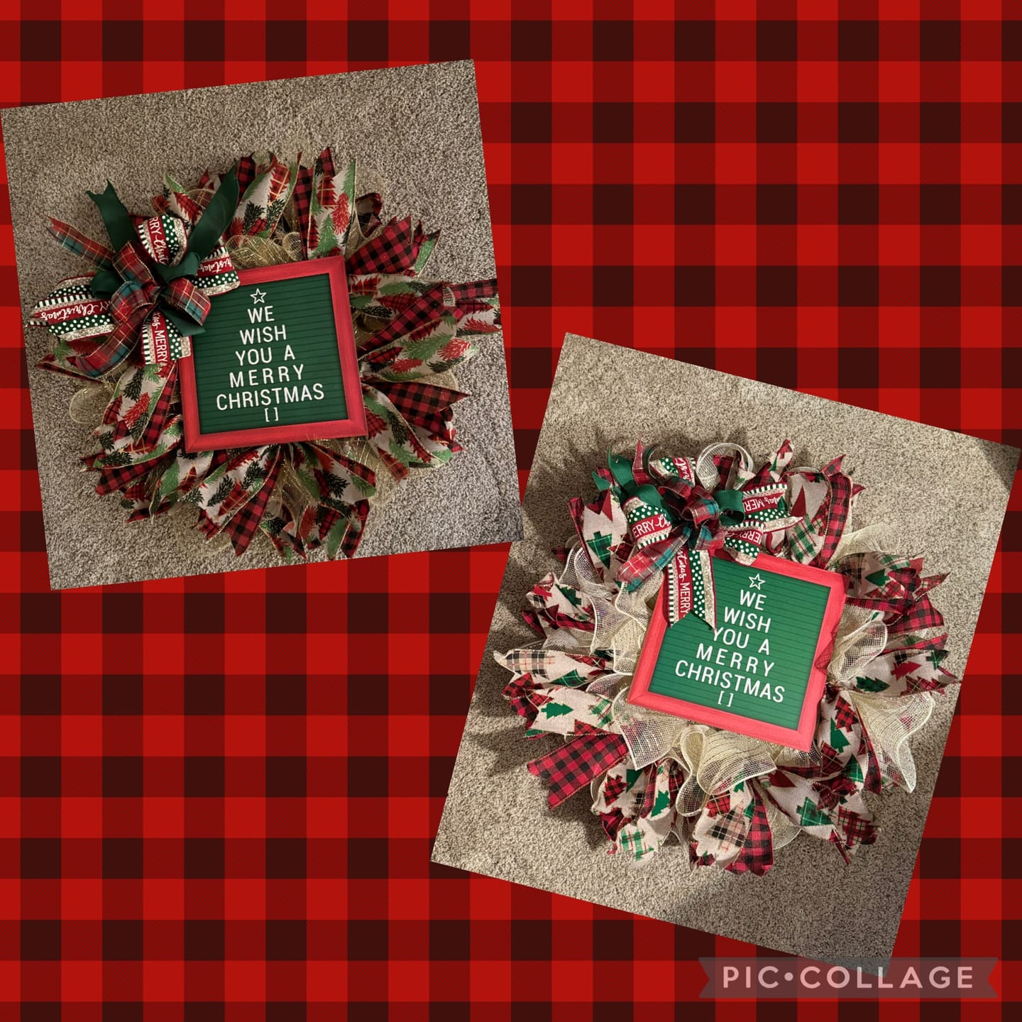 Customer photo review of Pancake Wreath Frame Patent Pending Bundle