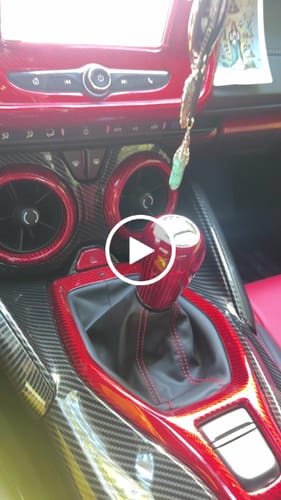 Customer video review of 2016-2024 Chevy Camaro Custom Carbon Fiber Manual Shift Knob