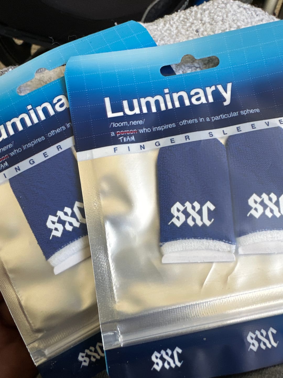 Customer photo review of SXC Luminary Finger Sleeves "3 Pack"