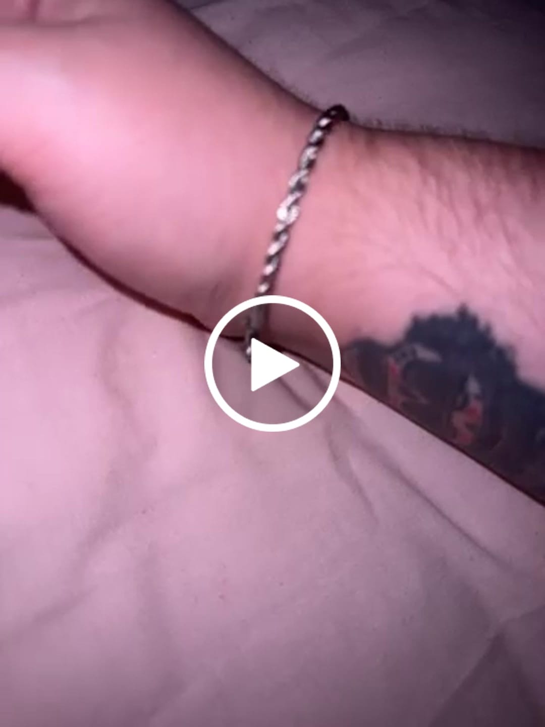 Customer video review of 3mm Rope Bracelet - White Gold