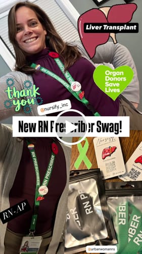 Customer video review of Custom RN Prescriber Lanyard – Double Breakaway with RN-AP Label by Nursify