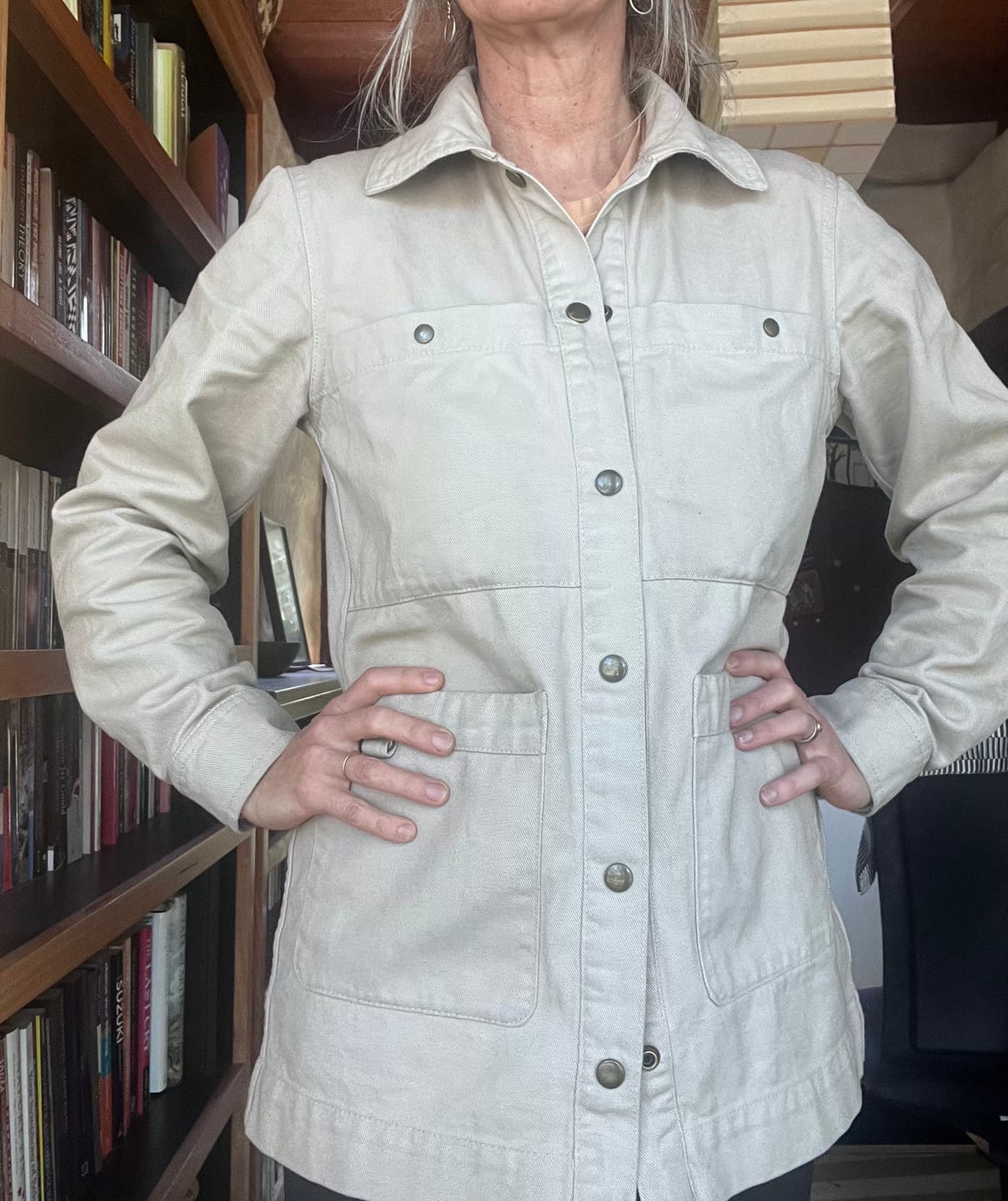 Customer photo review of Farrier Shacket Stone