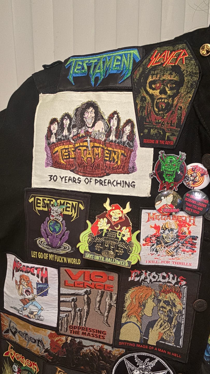 Customer photo review of Slayer - Seasons In The Abyss - Patch