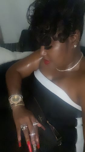 Customer photo review of ICY TENNIS NECKLACE