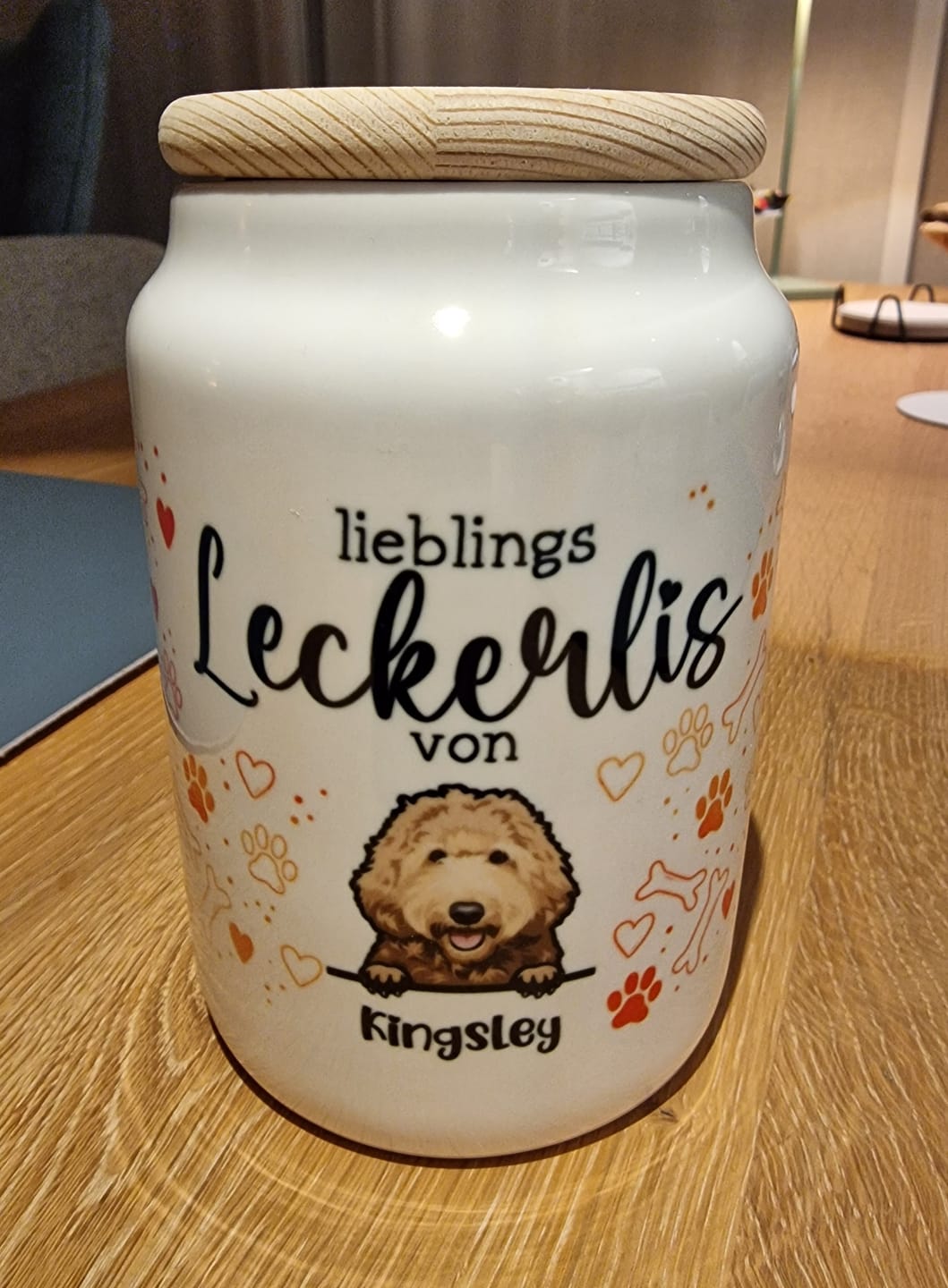 Customer photo review of Lieblings Leckerli - Individuelle Leckerlidose