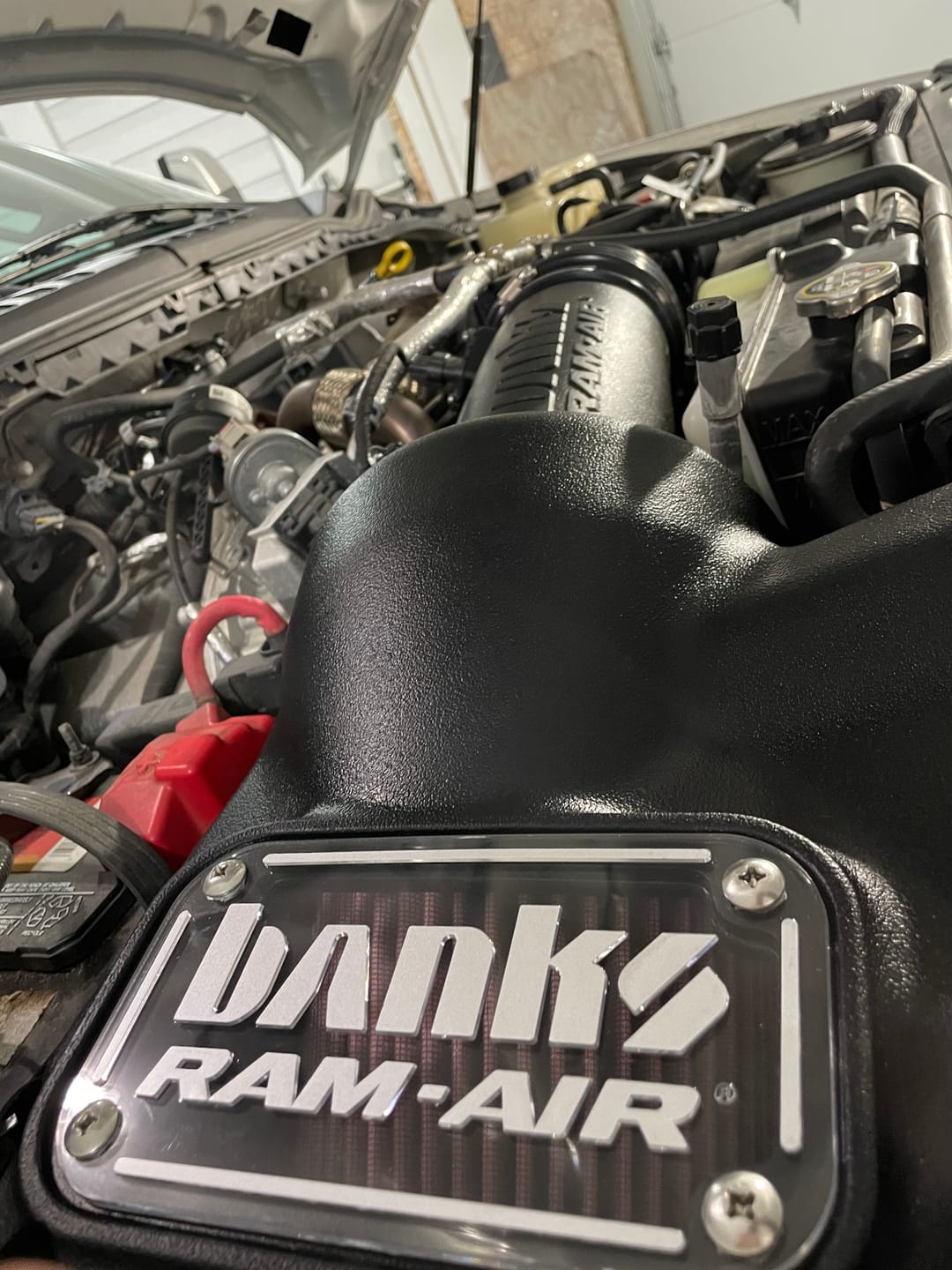Customer photo review of 2020-2022 Powerstroke Cold Air Intake (41849)