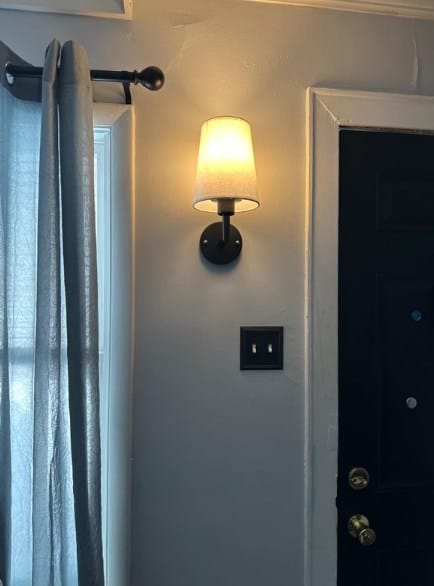 Customer photo review of Wireless Fabric Wall Light(2 Packs)