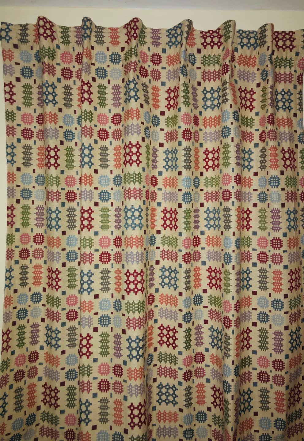 Customer photo review of Welsh Blanket Tapestry Fabric